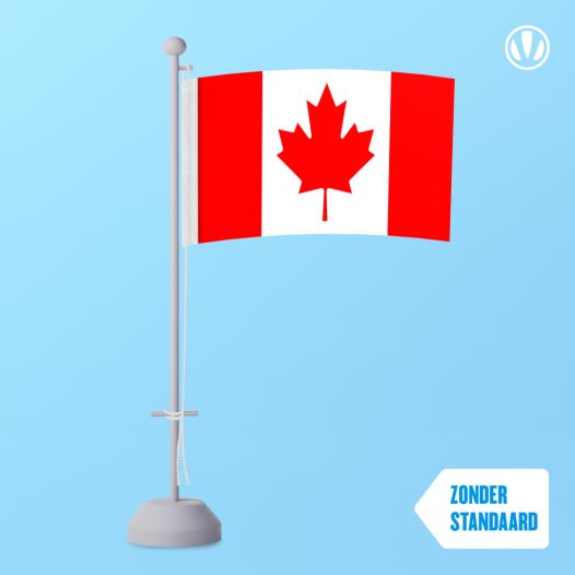 Tafelvlag Canada 10x15cm