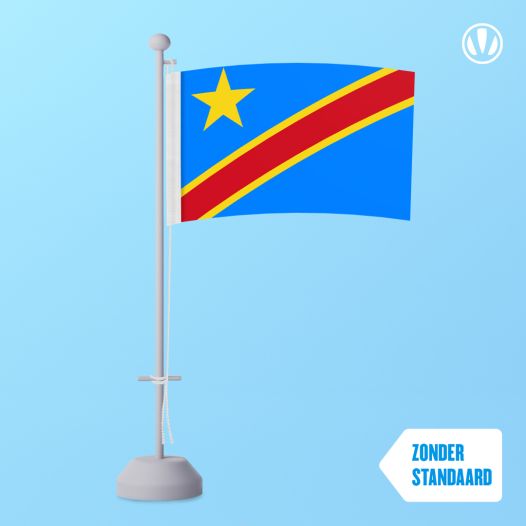 Tafelvlag Congo-Kinshasa 10x15cm