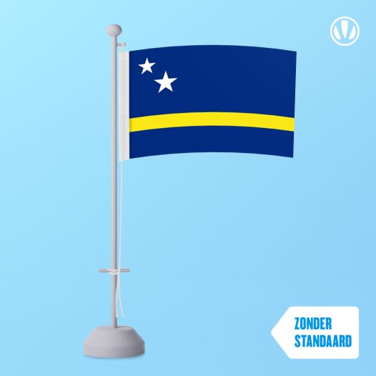 Tafelvlag Curacao 10x15cm