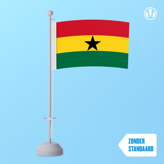 Tafelvlag Ghana 10x15cm