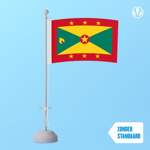 Tafelvlag Grenada 10x15cm