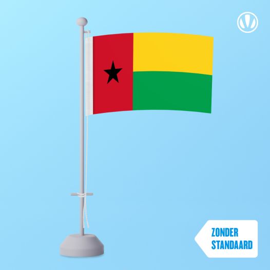 Tafelvlag Guinee-Bissau 10x15cm