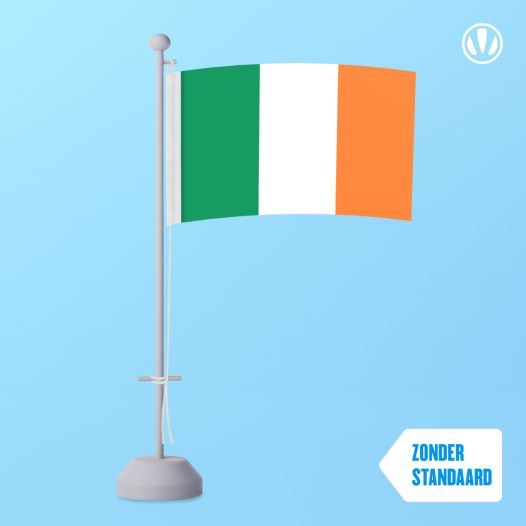 Tafelvlag Ierland 10x15cm