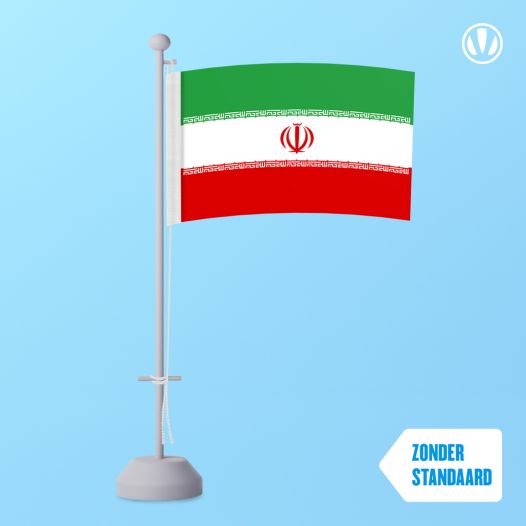 Tafelvlag Iran 10x15cm