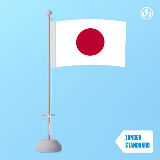 Tafelvlag Japan 10x15cm