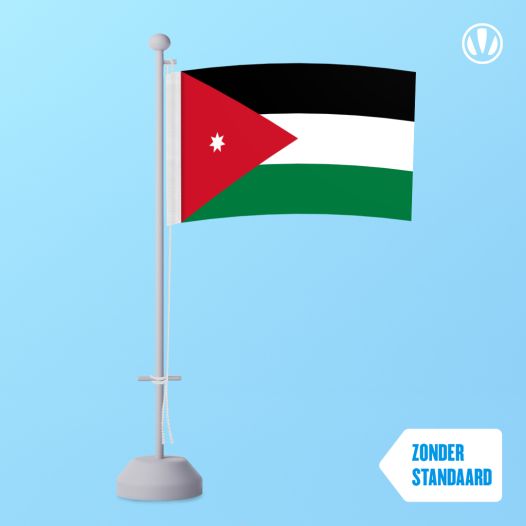 Tafelvlag Jordanie 10x15cm