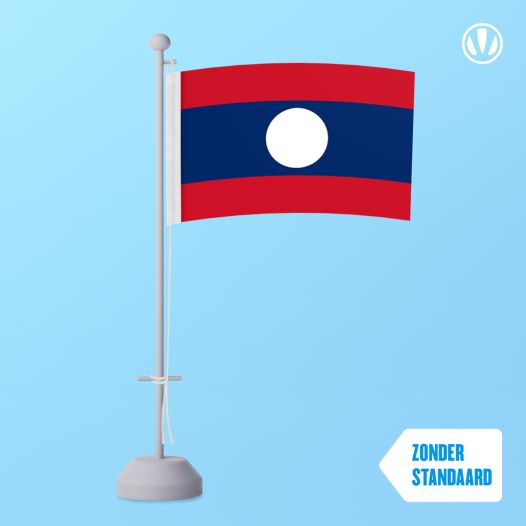 Tafelvlag Laos 10x15cm