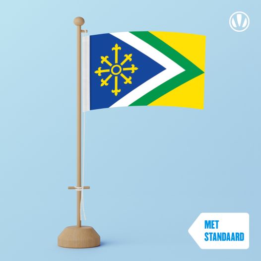 Tafelvlag Maashorst 10x15cm - met standaard