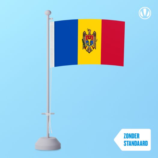 Tafelvlag Moldavië 10x15cm