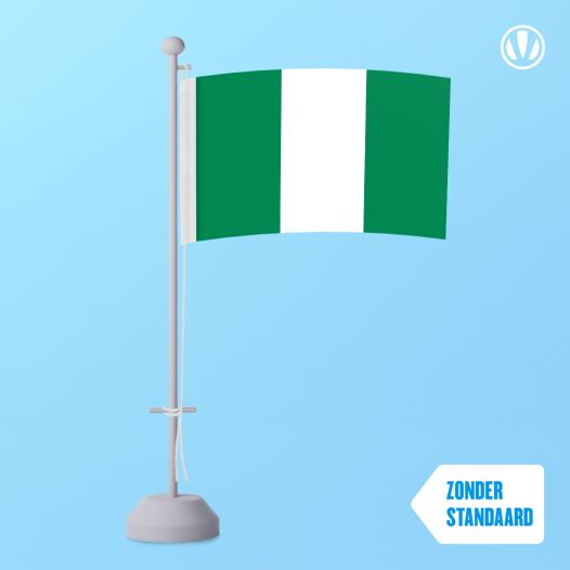 Tafelvlag Nigeria 10x15cm