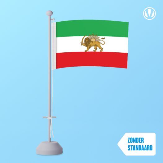 Tafelvlag Oud Iran 10x15cm