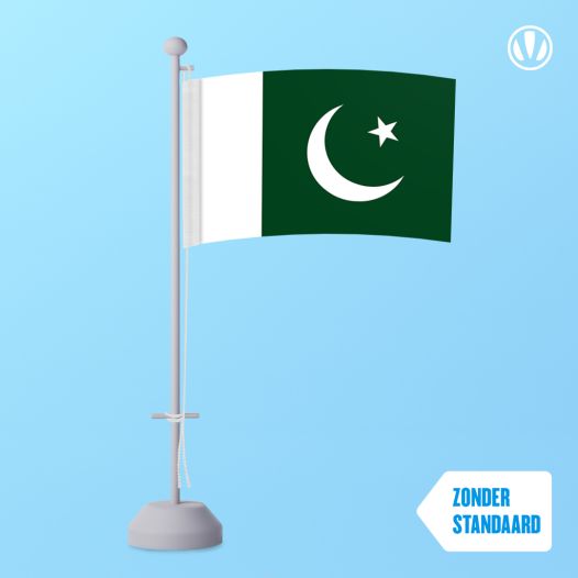 Tafelvlag Pakistan 10x15cm