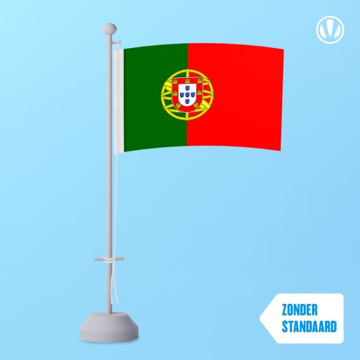 Tafelvlag Portugal 10x15cm