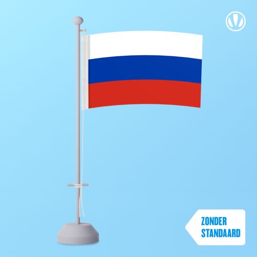 Tafelvlag Rusland 10x15cm