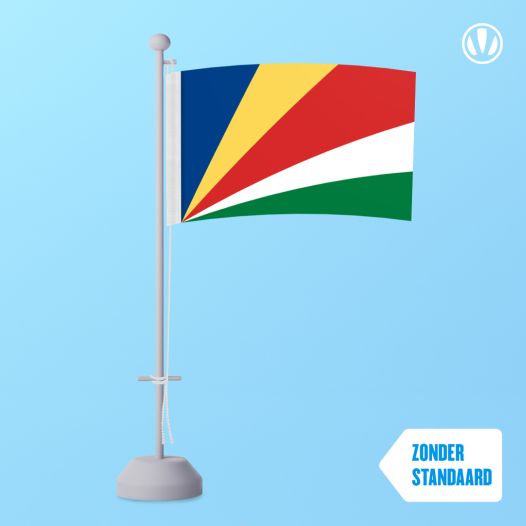 Tafelvlag Seychellen 10x15cm