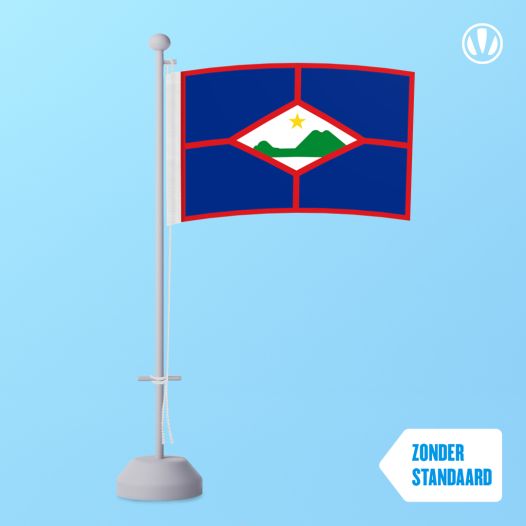 Tafelvlag Sint Eustatius 10x15cm