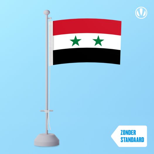 Tafelvlag Syrië 10x15cm