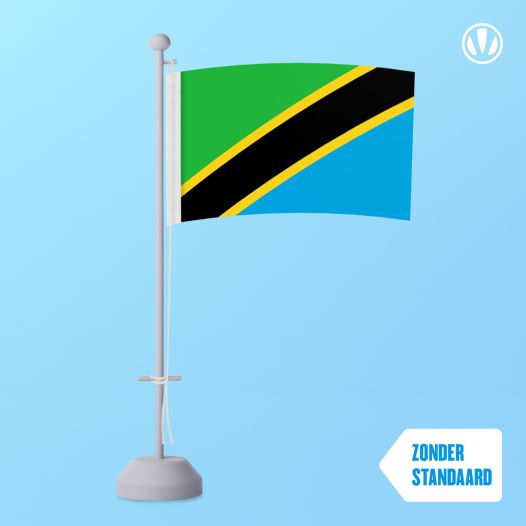 Tafelvlag Tanzania 10x15cm