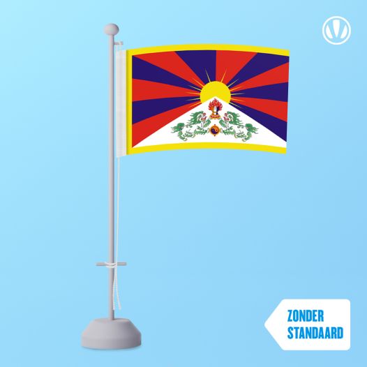 Tafelvlag Tibet 10x15cm