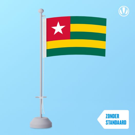 Tafelvlag Togo 10x15cm