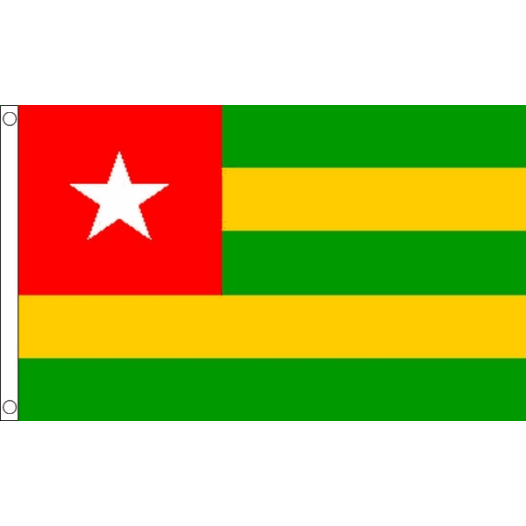 Vlag Togo 60x90cm | Best value