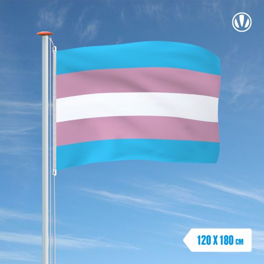 Transgender vlag 120x180cm