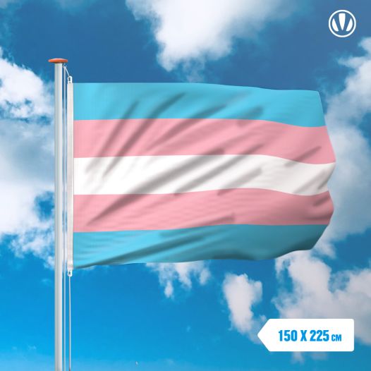 Transgender vlag 150x225cm