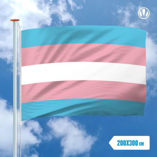 Transgender vlag 200x300cm