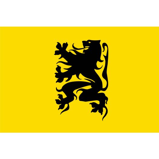 Luxe autovlag Vlaamse Strijdvlag