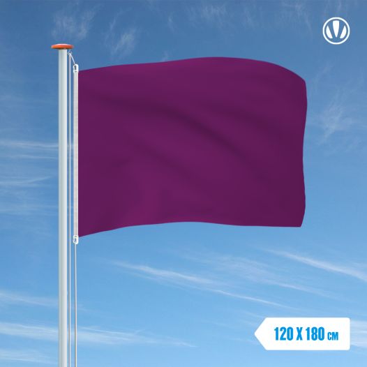 Paarse vlag 120x180cm