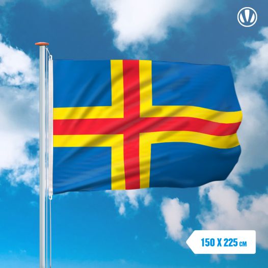 Vlag Aland 150x225cm