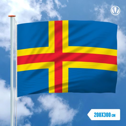 Vlag Aland 200x300cm