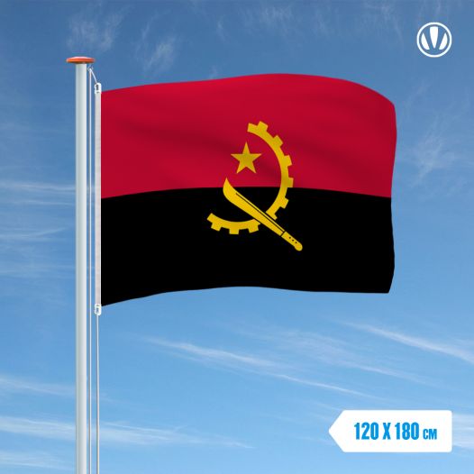 Vlag Angola 120x180cm