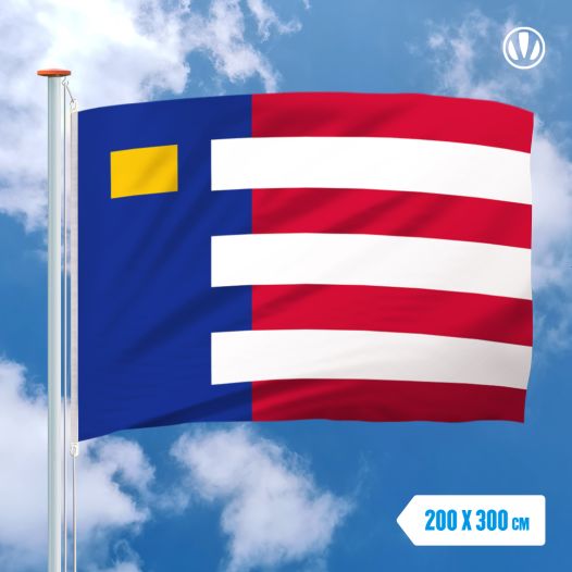 Vlag Baarle-Nassau 200x300cm