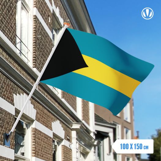 vlag Bahama's 100x150cm - Spunpoly