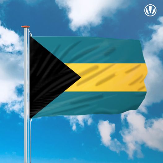 vlag Bahama's 150x225cm - Spunpoly