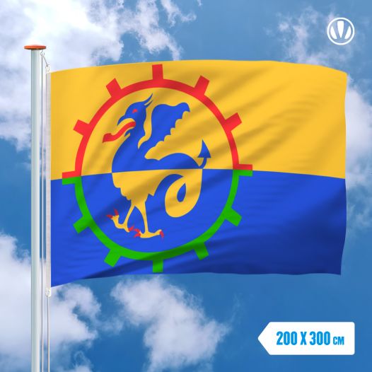 Vlag Beesel 200x300cm