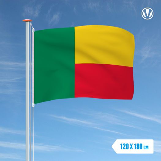 Vlag Benin 120x180cm