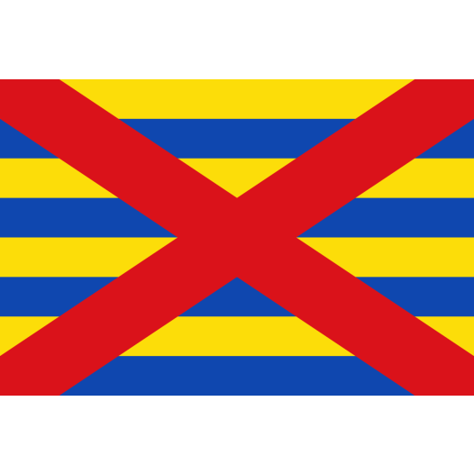 Vlag Beveren 120x180cm