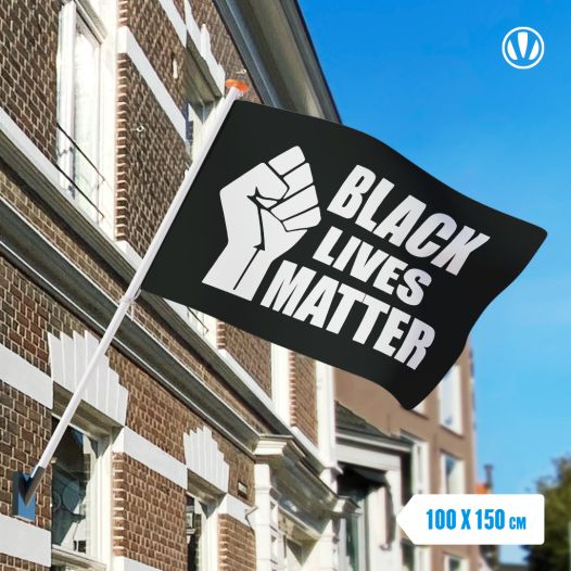 Vlag Black Lives Matter 100x150cm