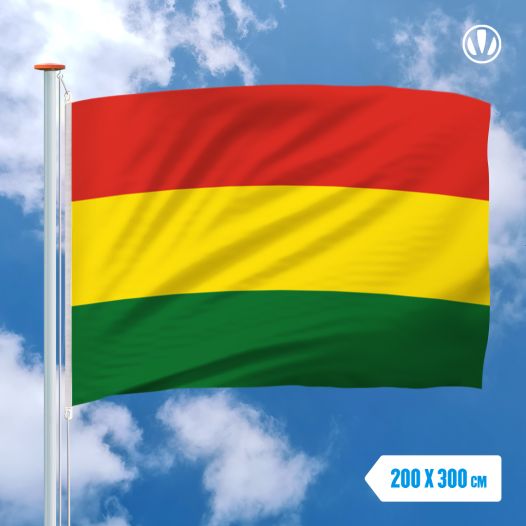 Vlag Bolivia - civiel 200x300cm - Spunpoly