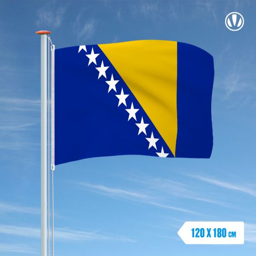 Vlag Bosnie en Herzegovina 120x180cm