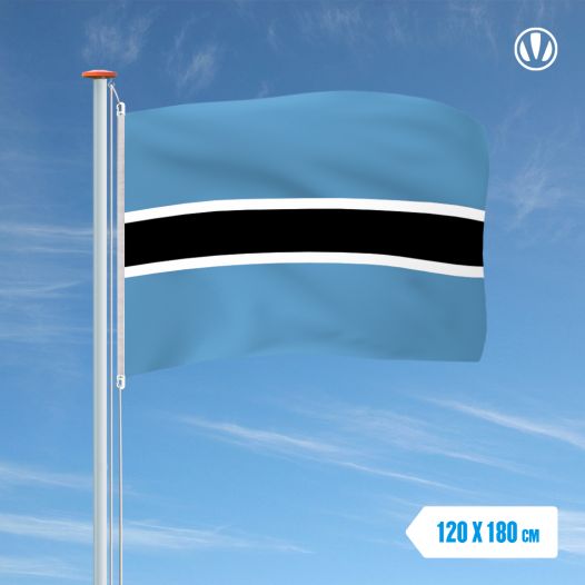 Vlag Botswana 120x180cm