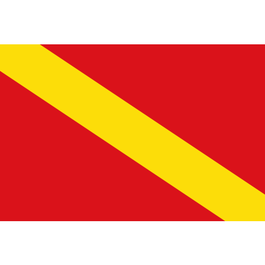 Vlag Boussu 200x300cm