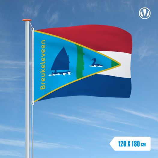 Vlag Breukeleveen 120x180cm