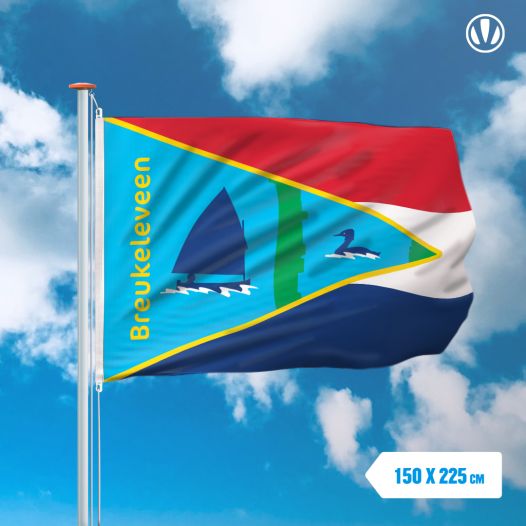 Vlag Breukeleveen 150x225cm