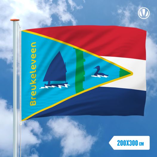 Vlag Breukeleveen 200x300cm