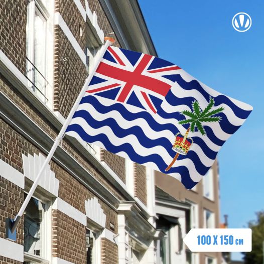 Vlag Brits Indische Oceaan 100x150cm