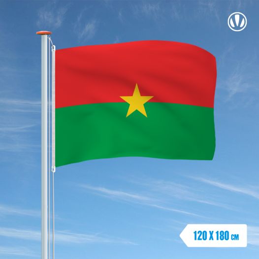 Vlag Burkina Faso 120x180cm