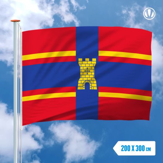 Vlag Coevorden 200x300cm